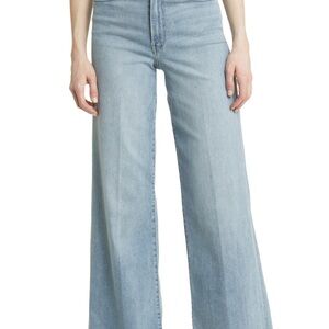 Frame Le Slim Palazzo Light Blue Wide-Leg Women Jeans 27 Wilson